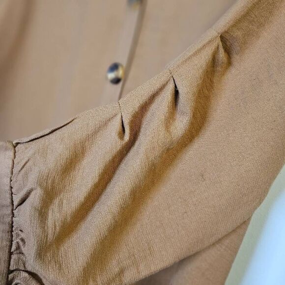 Zara brown dress/tunic. Size XL. - Picture 2 of 4